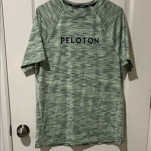 Peloton Men's Short Sleeve Green Tee Size L